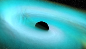 From a MAYA collaboration numerical relativity simulation of an NSBH binary merger. Focused on the merging objects showing the disruption of the NS. Under development by Deborah Ferguson (UT Ausitn), Bhavesh Khamesra (Georgia Tech), and Karan Jani (Vanderbilt).